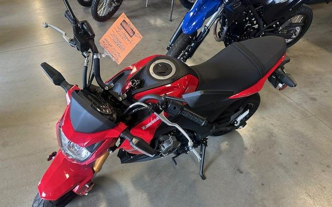 2023 Kawasaki Z125 PRO Base RED