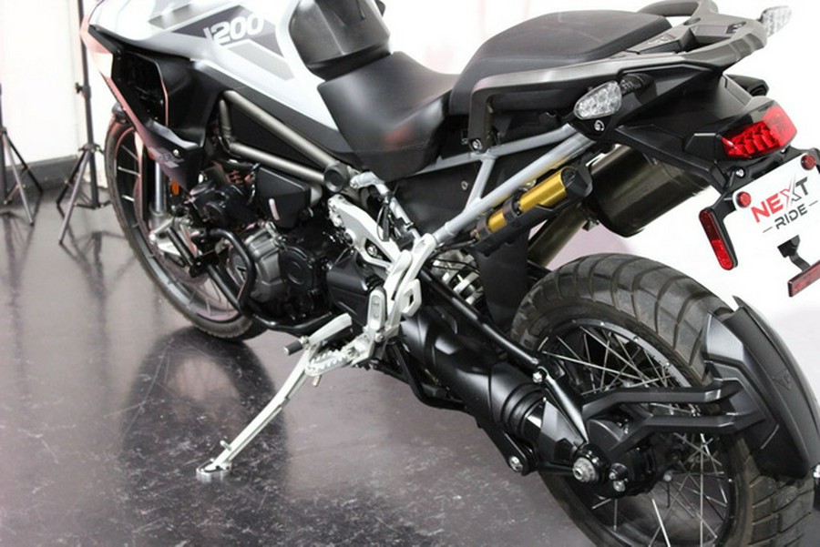 2023 Triumph Tiger 1200 Rally Pro Snowdonia White
