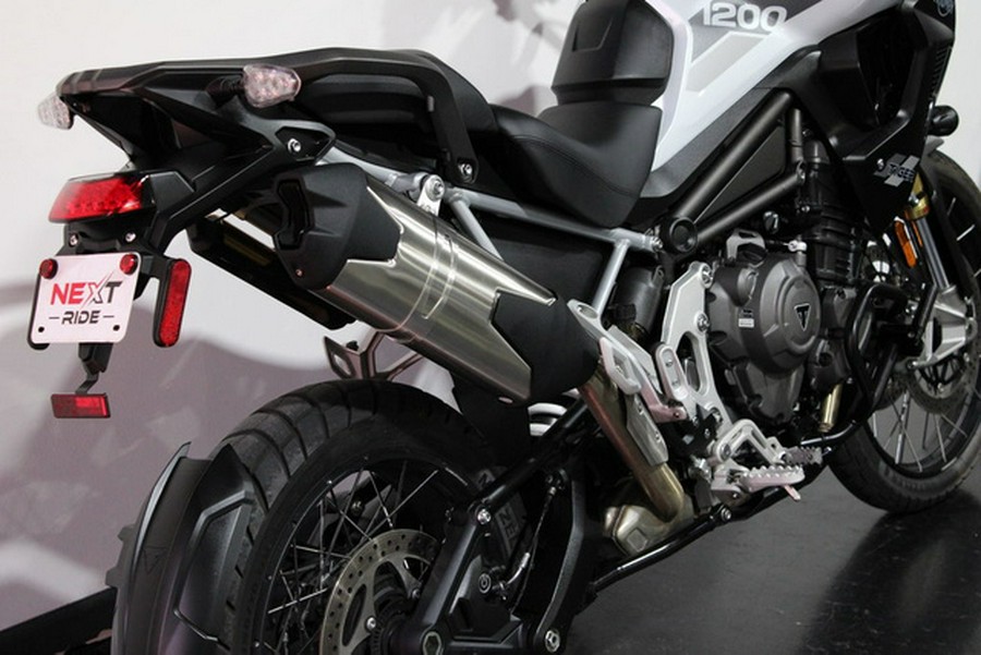 2023 Triumph Tiger 1200 Rally Pro Snowdonia White