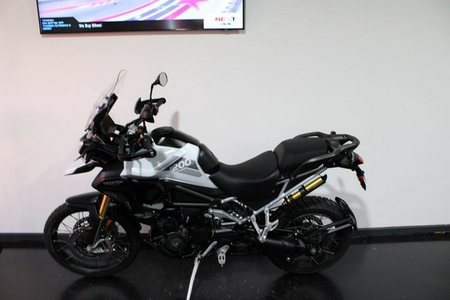 2023 Triumph Tiger 1200 Rally Pro Snowdonia White