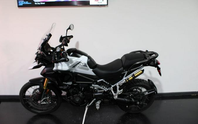 2023 Triumph Tiger 1200 Rally Pro Snowdonia White