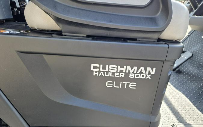 2027 Cushman Hauler 800X ELiTE Lithium