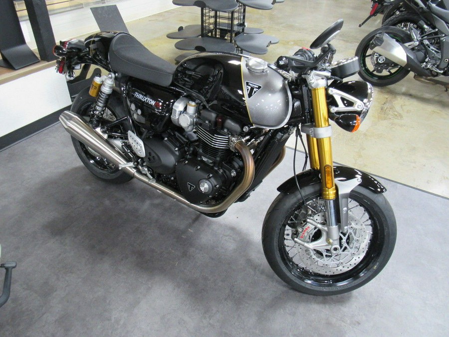 2024 Triumph Thruxton RS Jet Black / Silver Ice