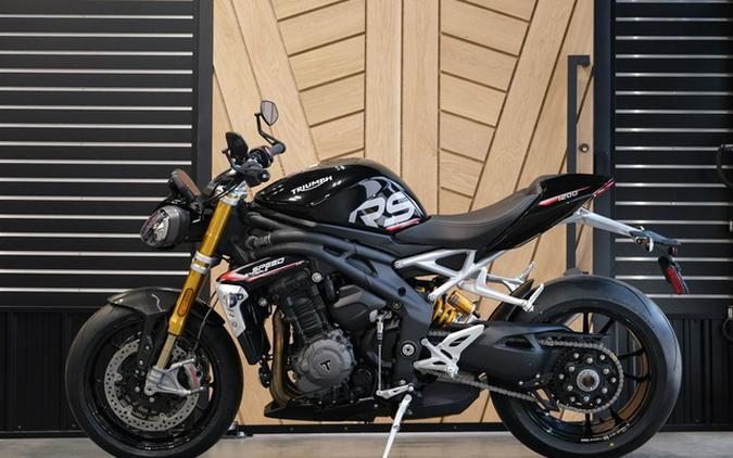 2024 Triumph Speed Triple 1200 RS Sapphire Black