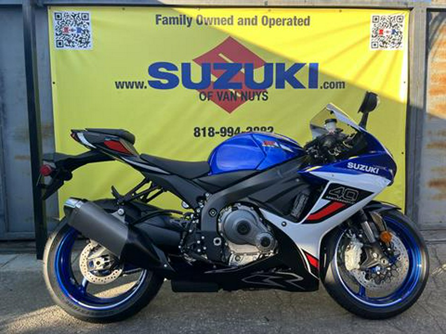 2026 Suzuki GSX-R600Z 40th Anniversary Edition