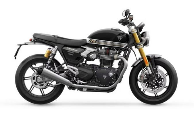2025 Triumph Speed Twin 1200 RS Sapphire Black