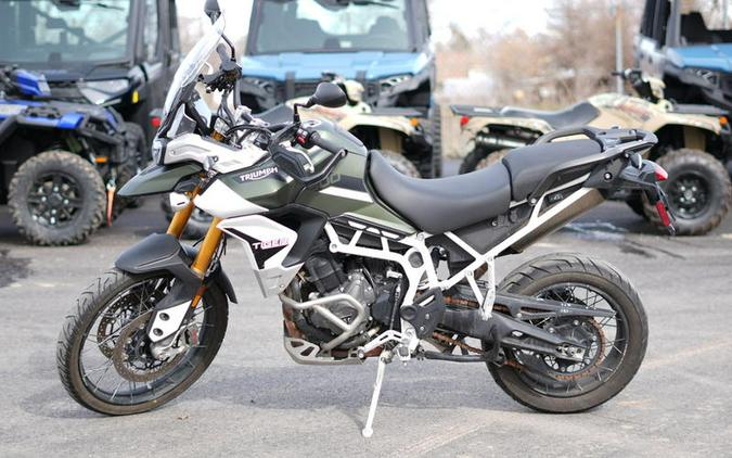 2023 Triumph Tiger 900 Rally Pro Matte Khaki Green