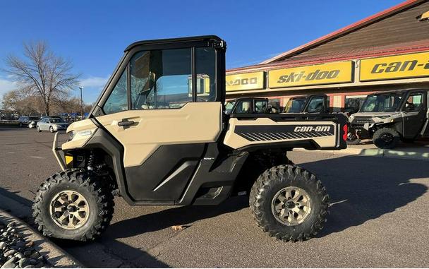 2024 Can-Am DEFENDER LIMITED CAB HD10 - DESERT TAN / BLACK