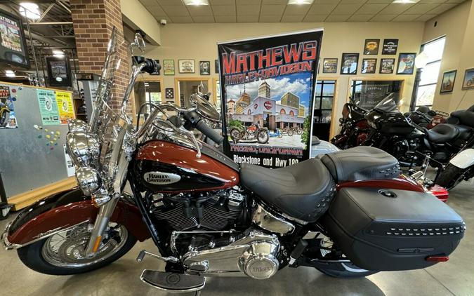 2024 Harley-Davidson Heritage Classic Red Rock / Vivid Black