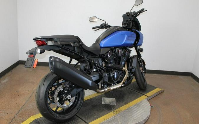 2026 Harley-Davidson® Pan America® 1250 ST Aurora Blue Denim Black Trim