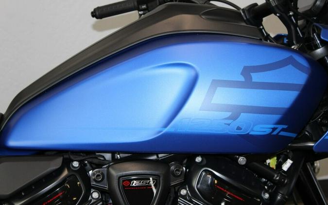 2026 Harley-Davidson® Pan America® 1250 ST Aurora Blue Denim Black Trim