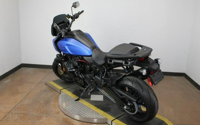 2026 Harley-Davidson® Pan America® 1250 ST Aurora Blue Denim Black Trim