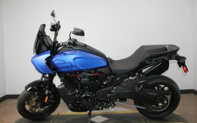 2026 Harley-Davidson® Pan America® 1250 ST Aurora Blue Denim Black Trim