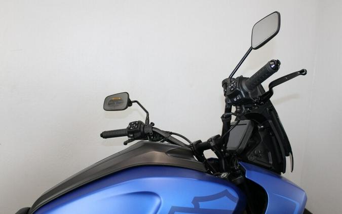 2026 Harley-Davidson® Pan America® 1250 ST Aurora Blue Denim Black Trim