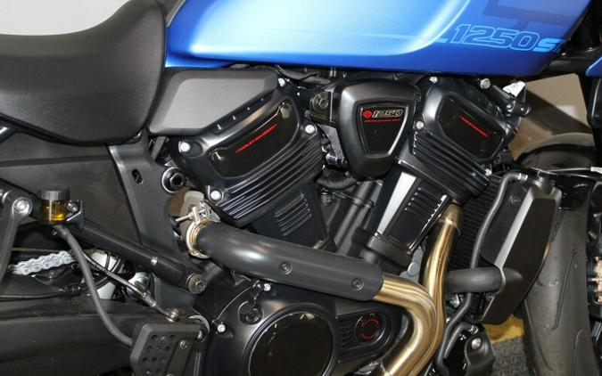 2026 Harley-Davidson® Pan America® 1250 ST Aurora Blue Denim Black Trim