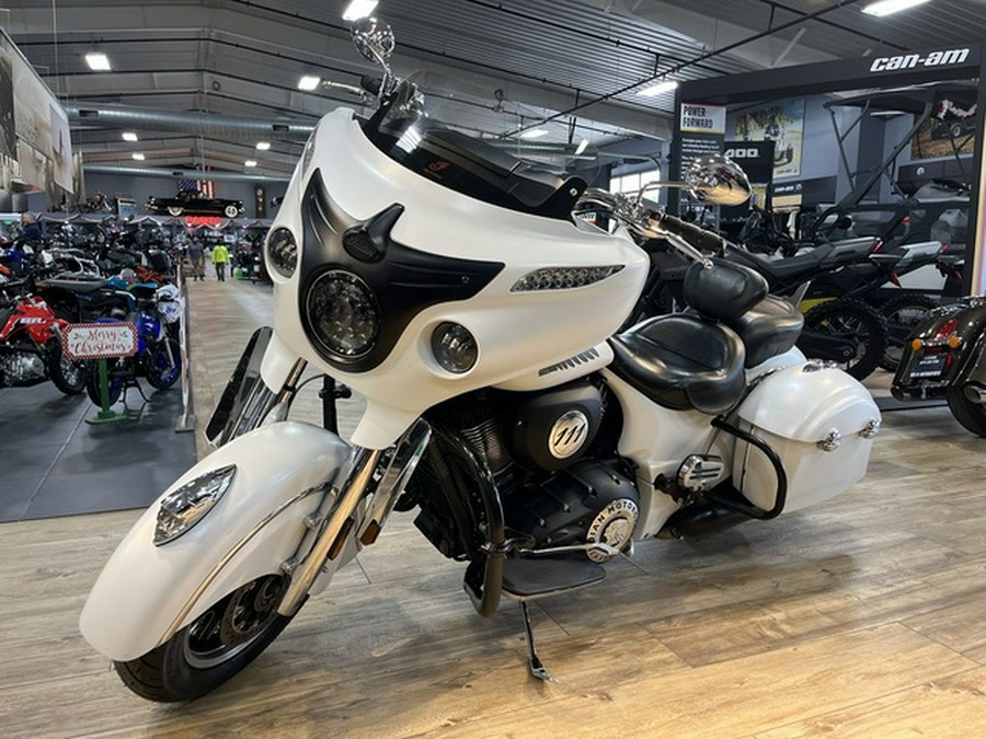 2017 Indian Chieftain White Smoke