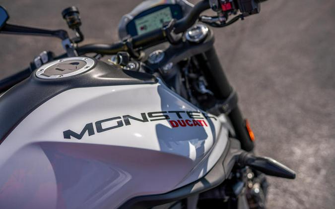 2024 Ducati Monster Plus Iceberg White