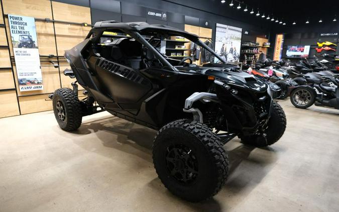 New 2024 CAN-AM MAVERICK R X 999T DCT TRIPLE BLACK