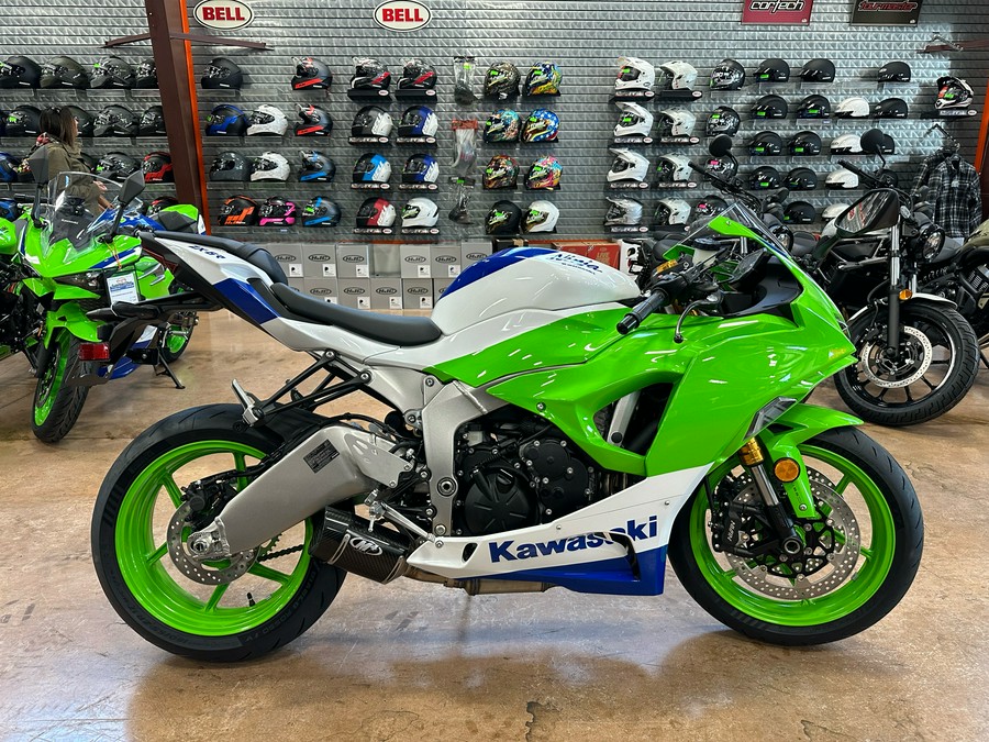 2024 Kawasaki Ninja ZX-6R 40th Anniversary Edition ABS