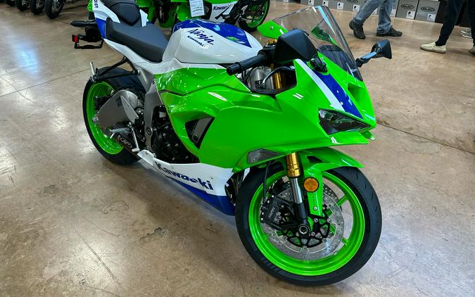 2024 Kawasaki Ninja ZX-6R 40th Anniversary Edition ABS