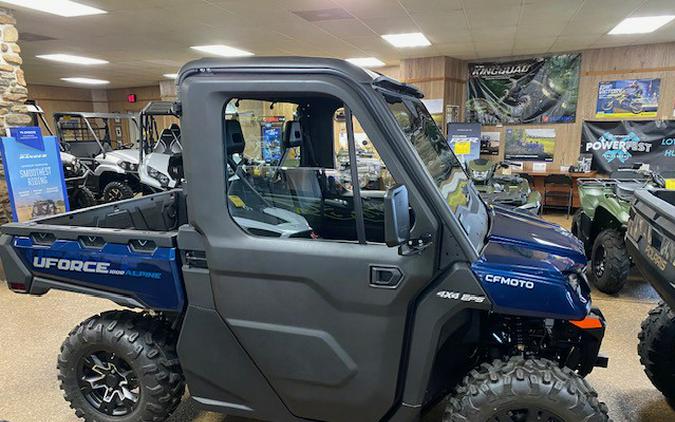2024 CFMOTO Uforce 1000 ALPINE TWILIGHT BLUE (ENCLOSED CAB WITH HEATER AND POWER WINDOWS)
