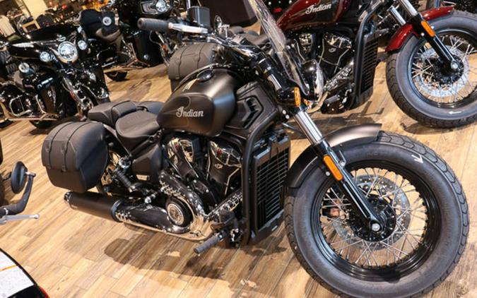 2025 Indian Motorcycle® Super Scout® Black Smoke with Graphics