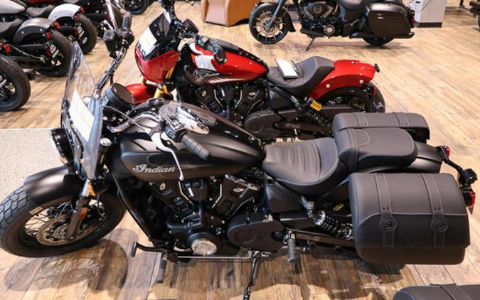 2025 Indian Motorcycle® Super Scout® Black Smoke with Graphics