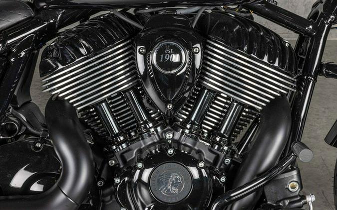 2025 Indian Super Chief Dark Horse Black Metallic