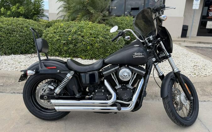 2014 Harley-Davidson Street Bob BLACK DENIM