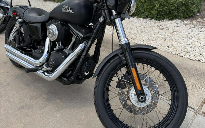 2014 Harley-Davidson Street Bob BLACK DENIM