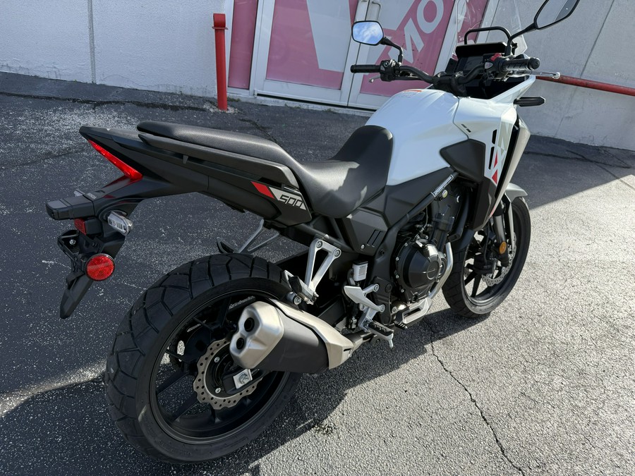 2026 Honda NX500 Pearl White