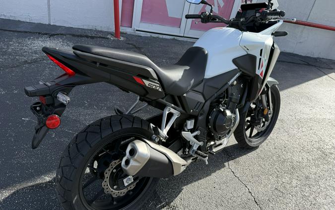 2026 Honda NX500 Pearl White