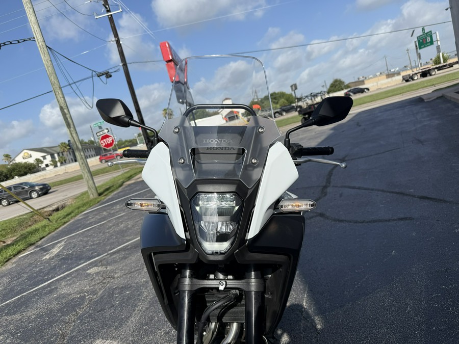 2026 Honda NX500 Pearl White