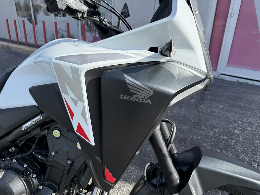 2026 Honda NX500 Pearl White