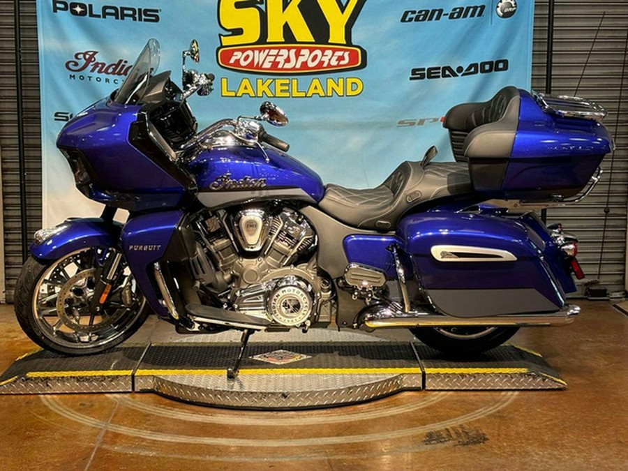 2024 Indian Pursuit Limited Spirit Blue Metallic