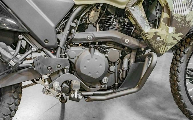 2025 Kawasaki Klr650 Adventure ABS Cypher Camo Beige