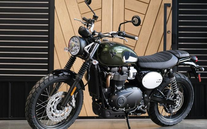 2023 Triumph Scrambler 900 Chrome Edition Brooklands Green Chrome Edition Brooklands Green