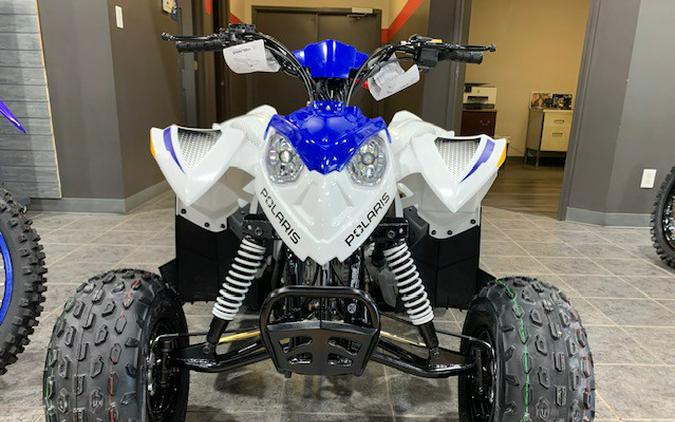 2024 Polaris Industries Outlaw® 110 EFI White Blue