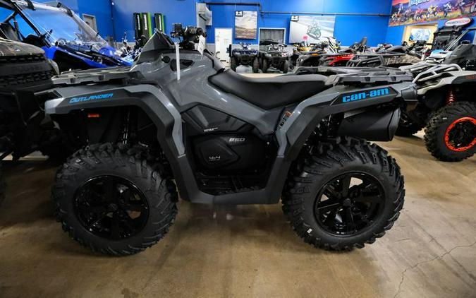 New 2024 CAN-AM OUTLANDER DPS 850 GRANITE GRAY