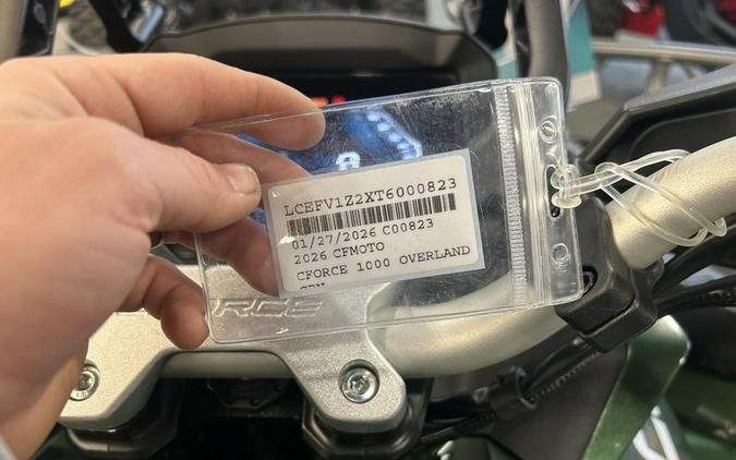 2026 CFMOTO CFORCE 1000 Overland