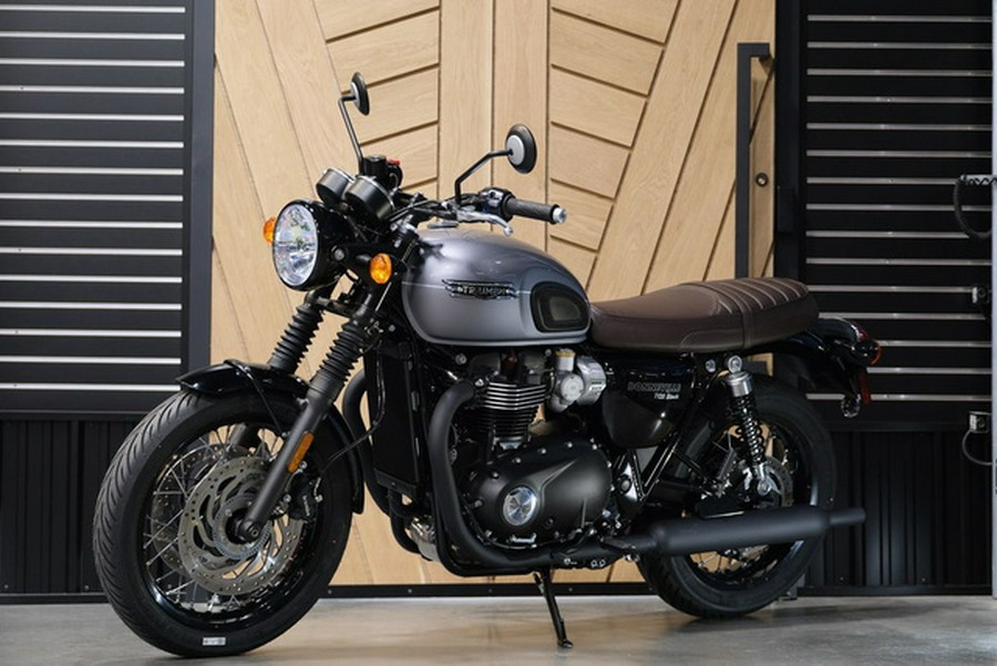 2024 Triumph Bonneville T120 Black Graphite/Matt Graphite