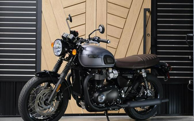 2024 Triumph Bonneville T120 Black Graphite/Matt Graphite