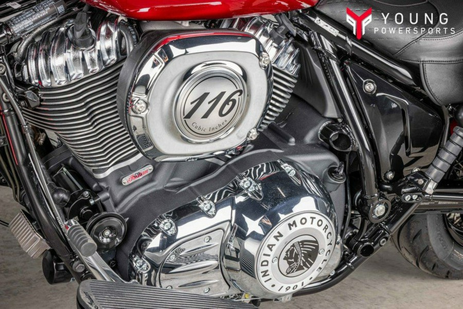 2025 Indian Super Chief Limited Sunset Red Metallic