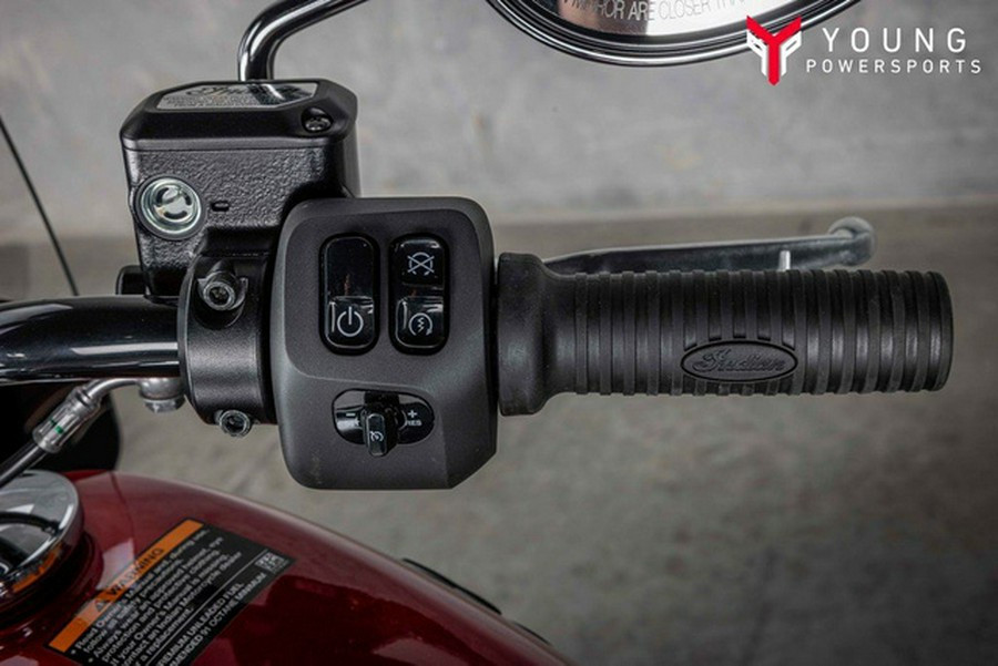 2025 Indian Super Chief Limited Sunset Red Metallic