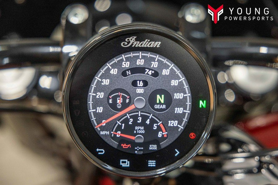 2025 Indian Super Chief Limited Sunset Red Metallic