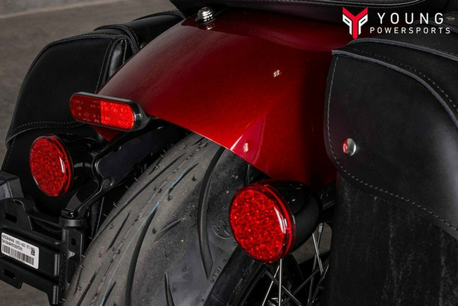 2025 Indian Super Chief Limited Sunset Red Metallic