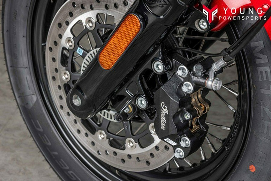 2025 Indian Super Chief Limited Sunset Red Metallic