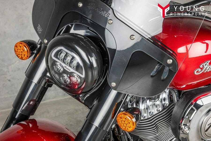 2025 Indian Super Chief Limited Sunset Red Metallic