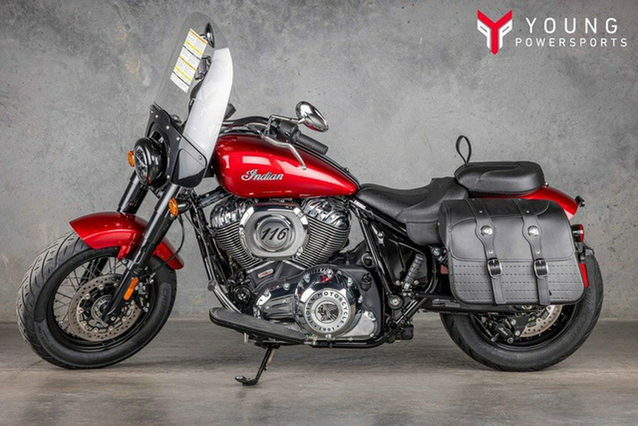 2025 Indian Super Chief Limited Sunset Red Metallic