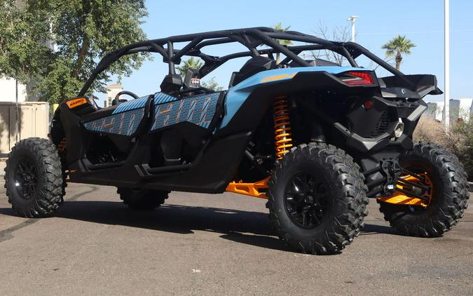 2026 Can-Am® Maverick X3 MAX DS Turbo Scandi Blue & Orange Crush